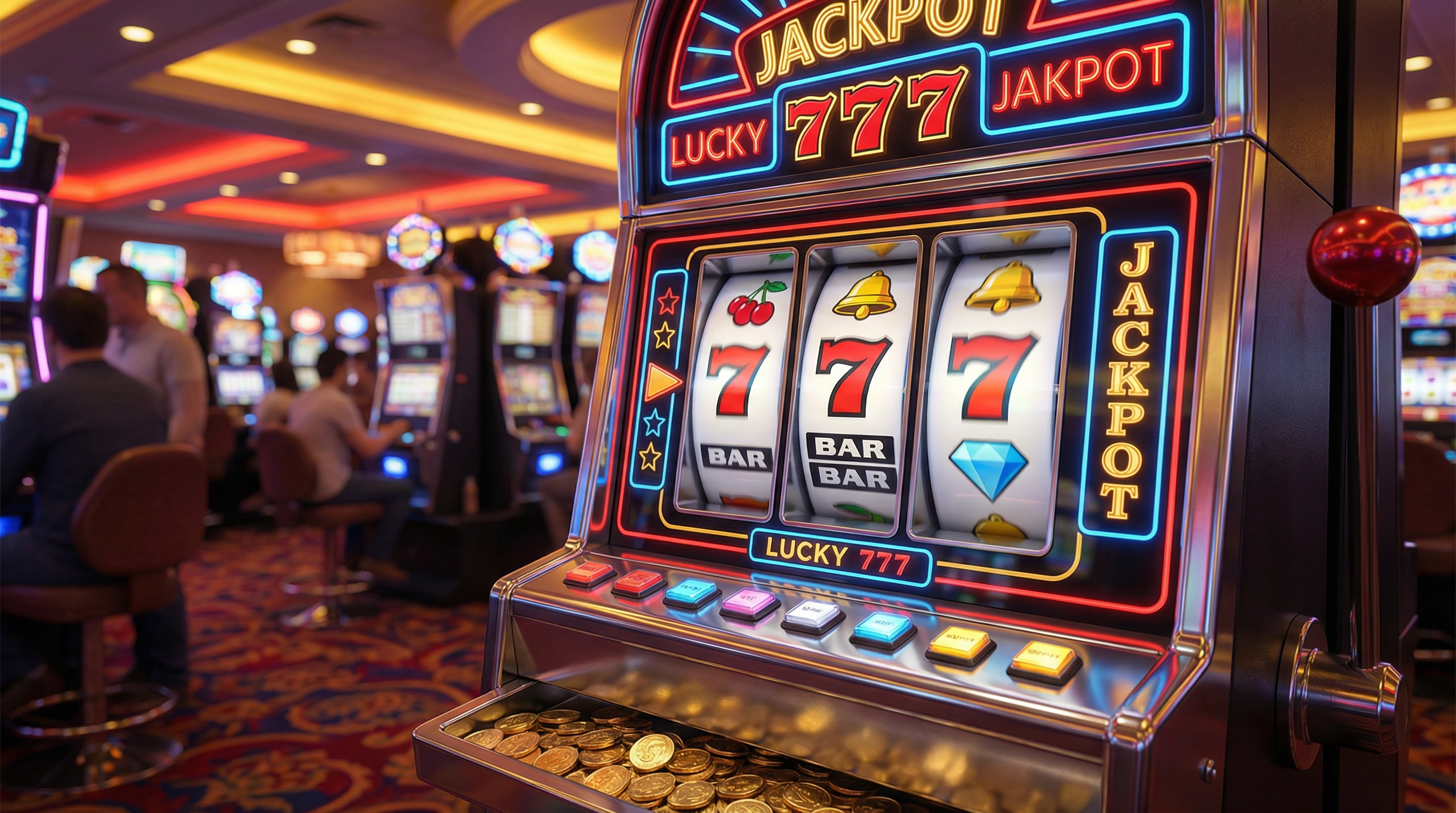 can you play real slots online